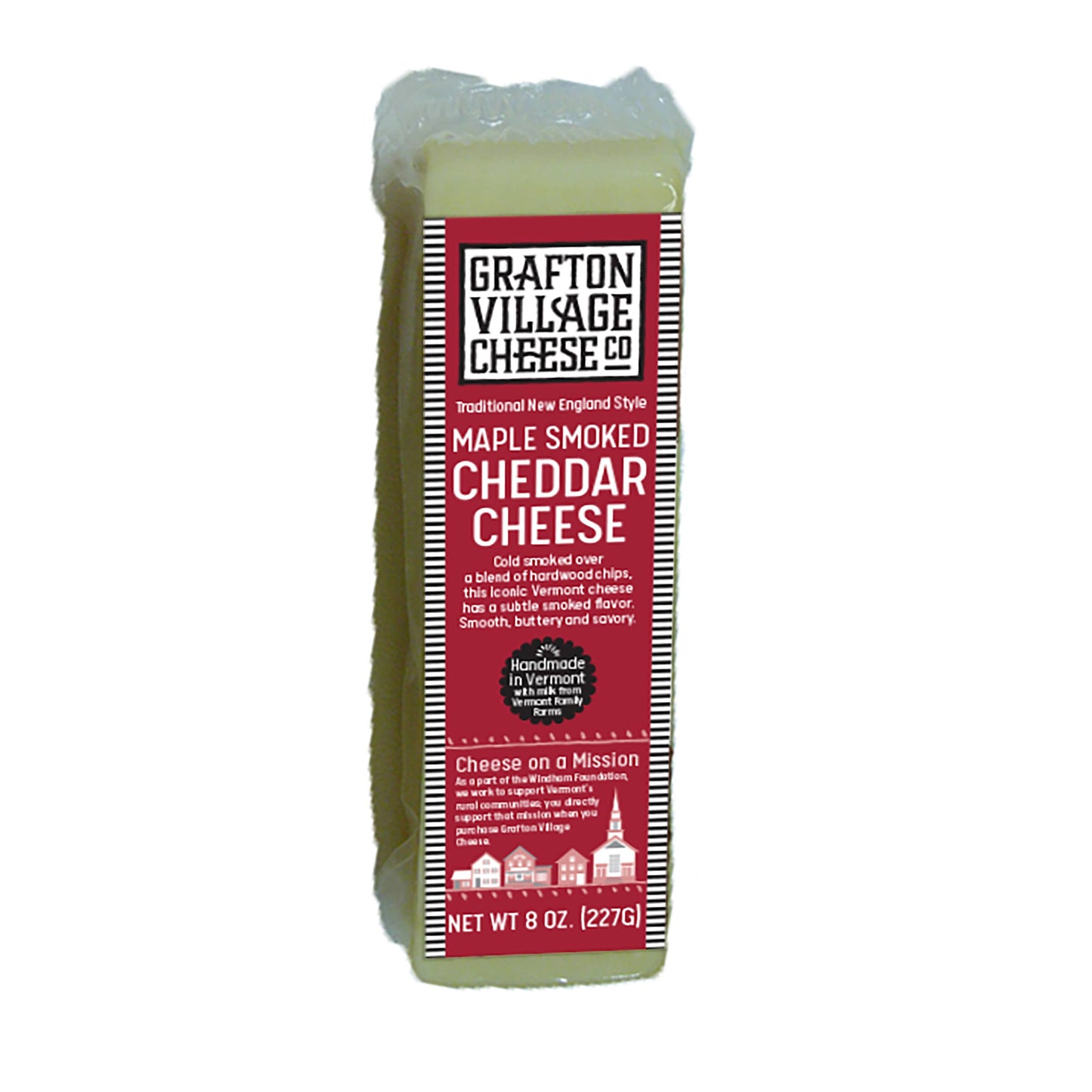 Vermont Farmstead Cheese Co. - Grafton Maple Smoked Cheddar, 4 oz