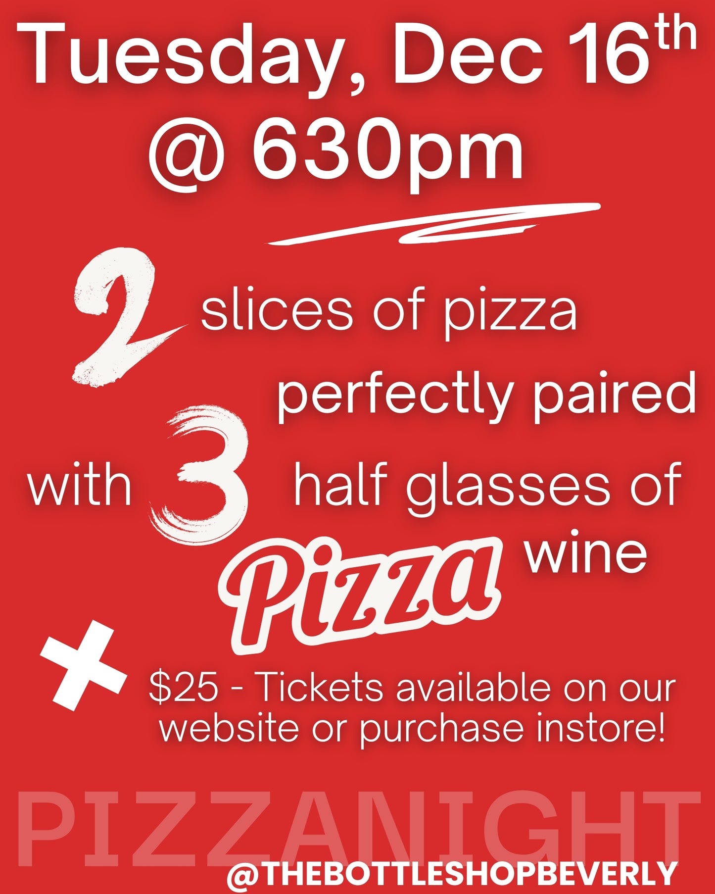 End of Year Pizza Night