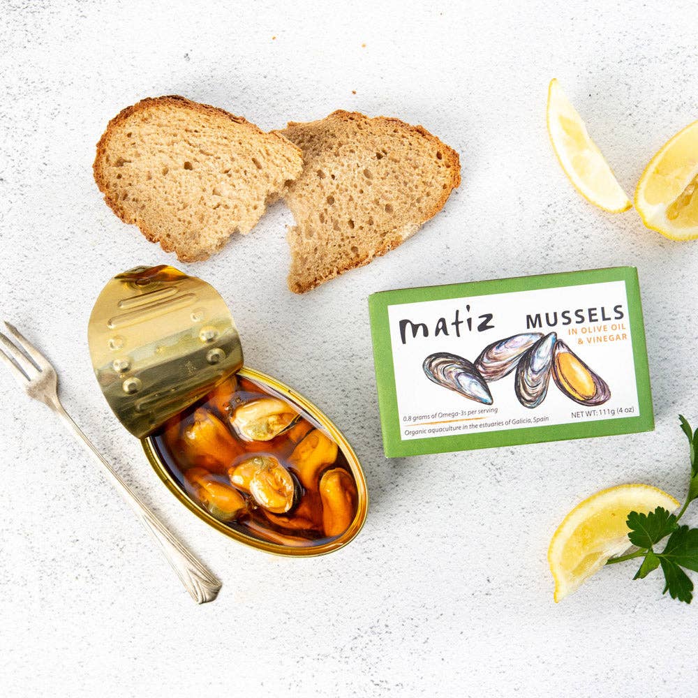 Keystone Farms Cheese - Matiz Mussels in Olive Oil & Vinegar