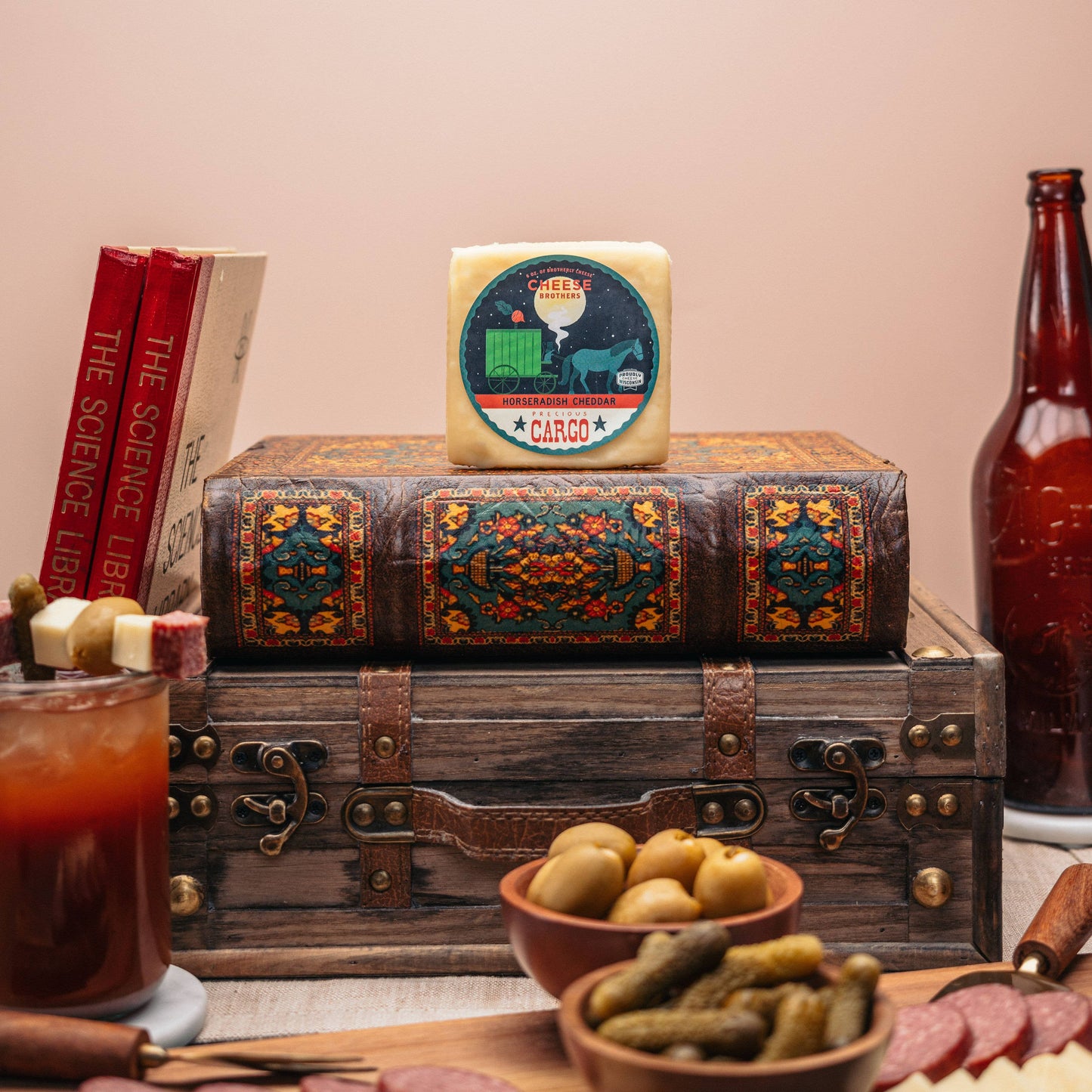 Cheese Brothers - "Precious Cargo" Horseradish Cheddar