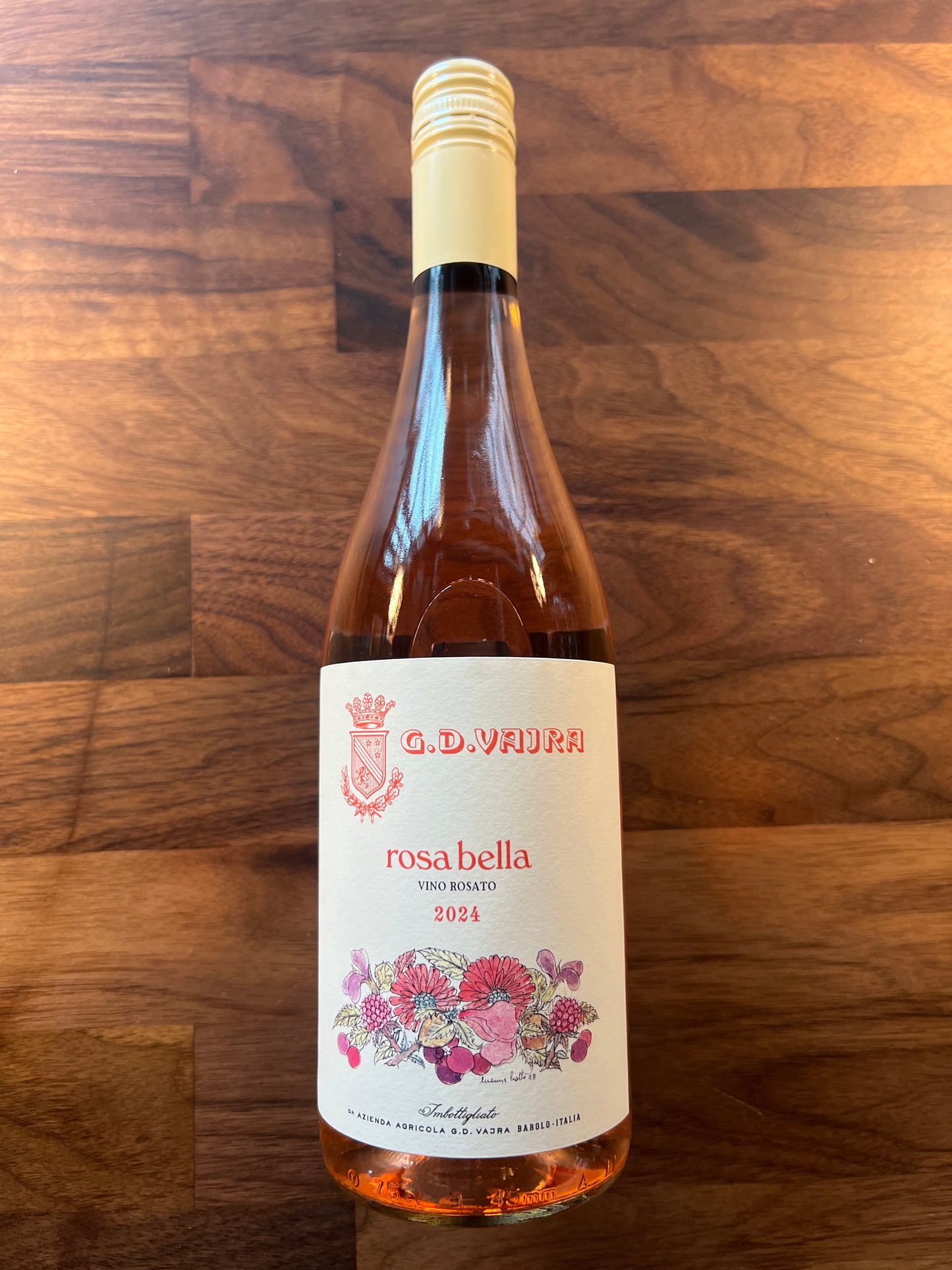 2024 G.D. Vajra Rosabella Vino Rosato