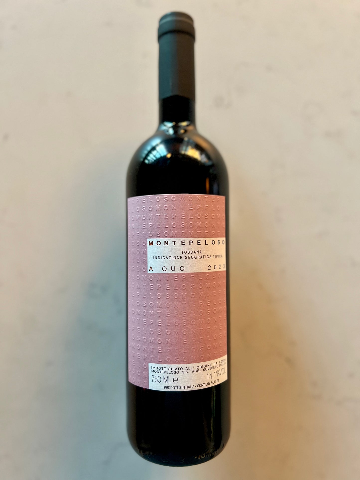 2023 Montepeloso's "A Quo" Costa Toscana Rosso