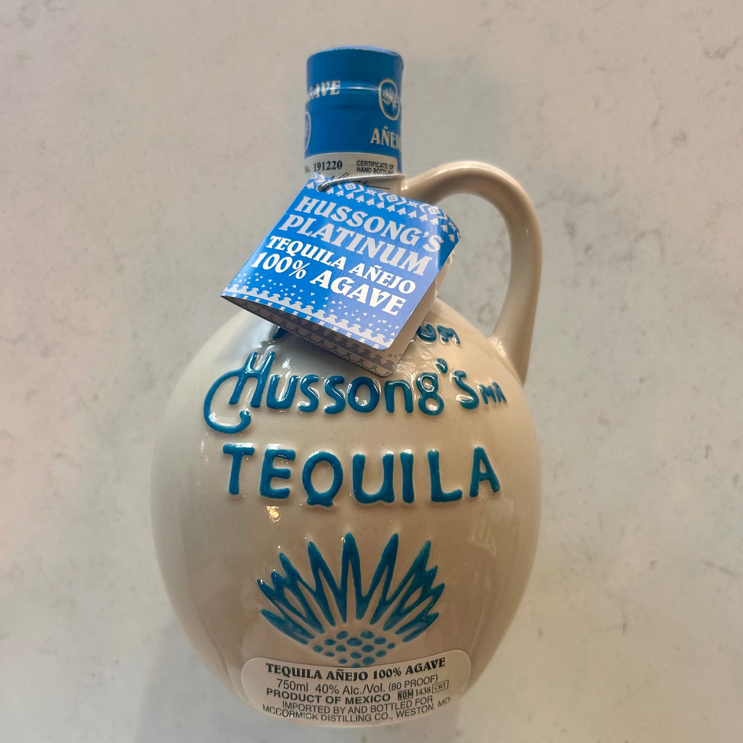 Hussong's Tequila - Platinum Anejo