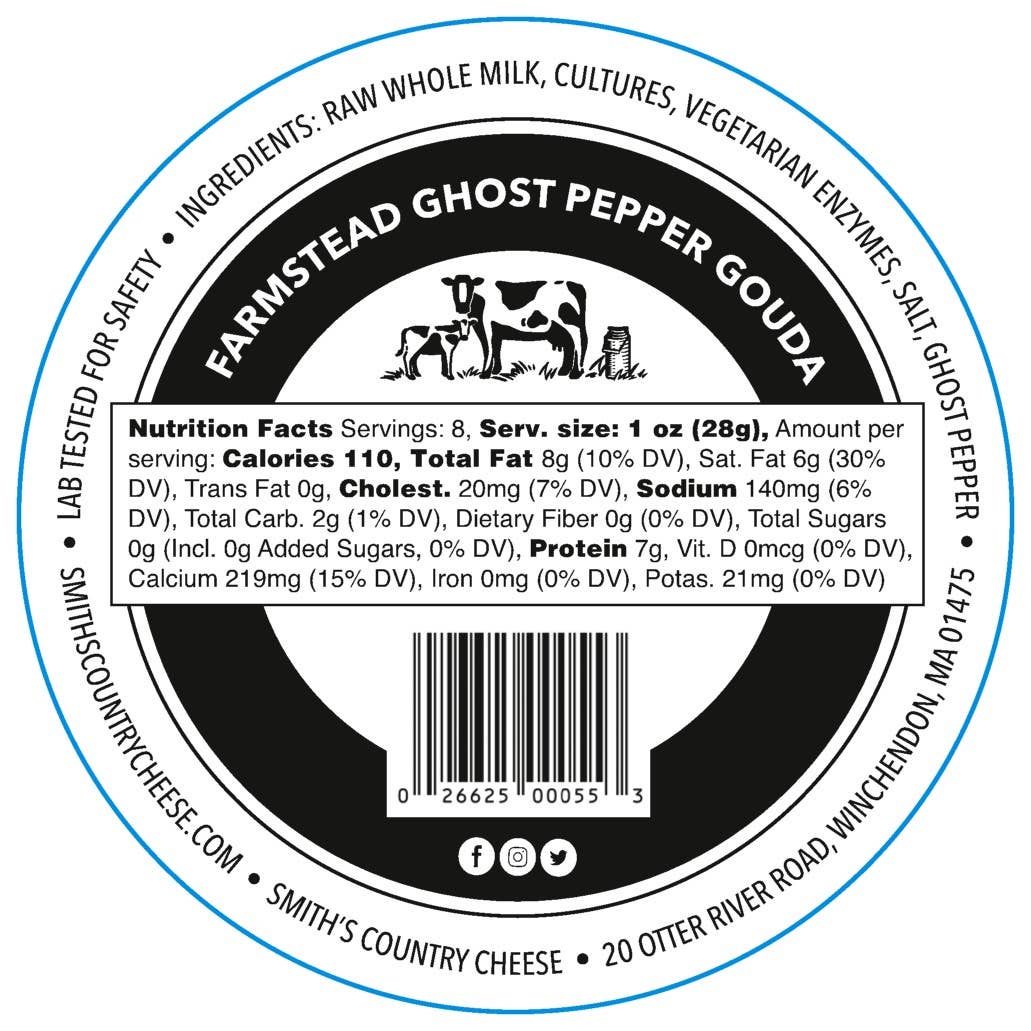 Smith's Country Cheese - Ghost Pepper Gouda