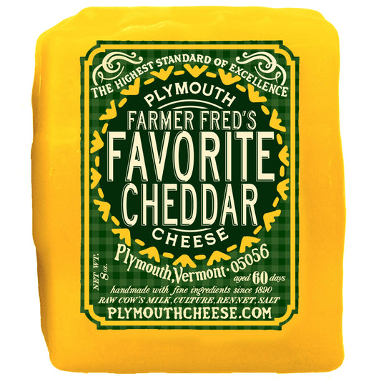 Plymouth Cheese - Farmer Fred's Favorite Cheddar