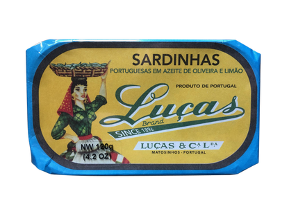 Portugalia Imports - Luças Sardines in Olive Oil and Lemon