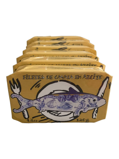 Cantara Creative Mackerel Fillets in Olive Oil - 6 Pack