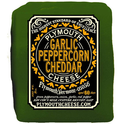 Plymouth Cheese - Garlic Peppercorn Cheddar