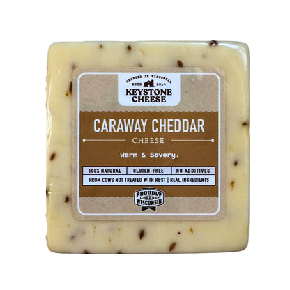 Keystone Cheese - Caraway Cheddar