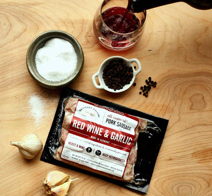 Vermont Salumi - Red Wine & Garlic Sausage