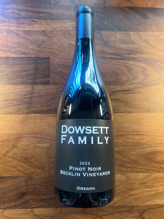 2022 Dowsett Family Pinot Noir
