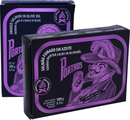 Portugalia Imports - Porthos Smoked Salmon in Olive Oil