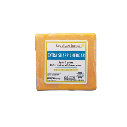 Keystone Cheese - 5 Year Aged White Cheddar