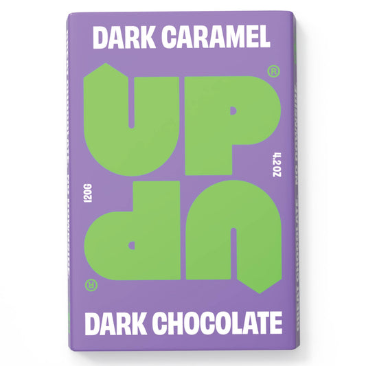 UP-UP Chocolate [No duties when shipping to US!] - Dark Caramel Chocolate 120G/4.2OZ