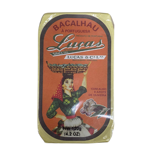 Portugalia Imports - Luças Codfish in Olive Oil and Garlic
