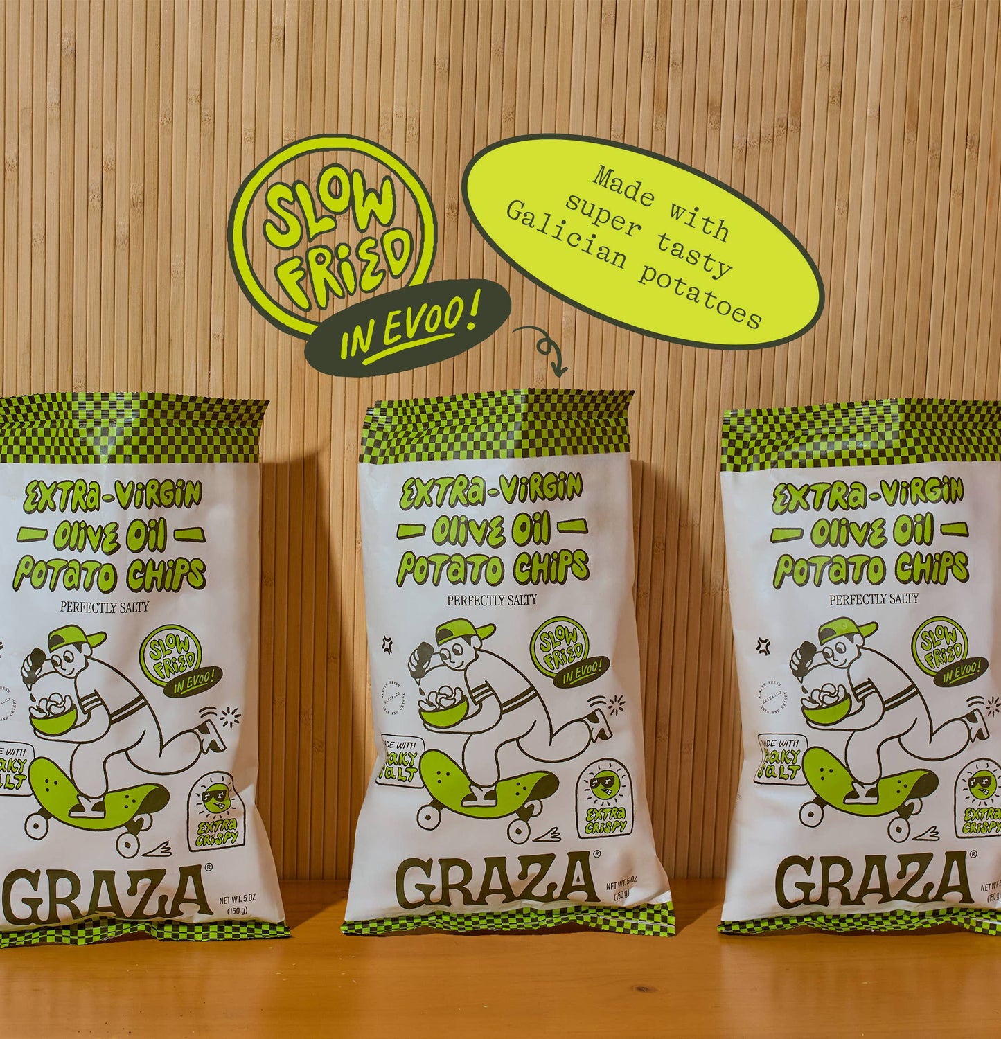 Graza - Graza's Perfectly Salty Chips Fried in EVOO