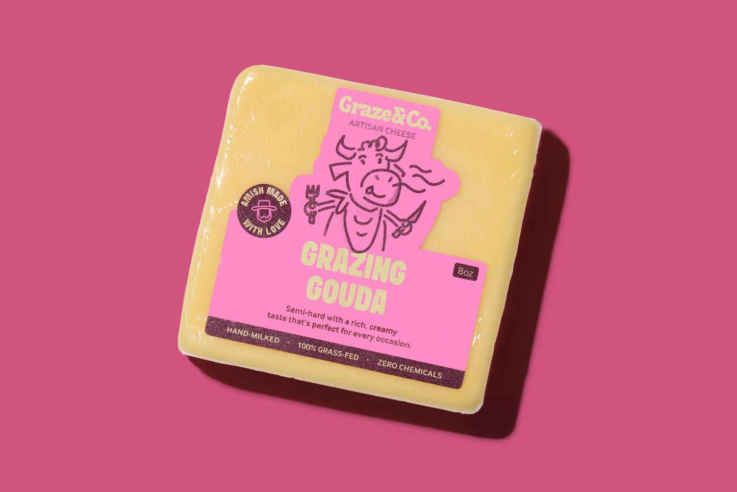 Graze & Co. - Grazing Gouda - 8oz. Artisanal Cheese