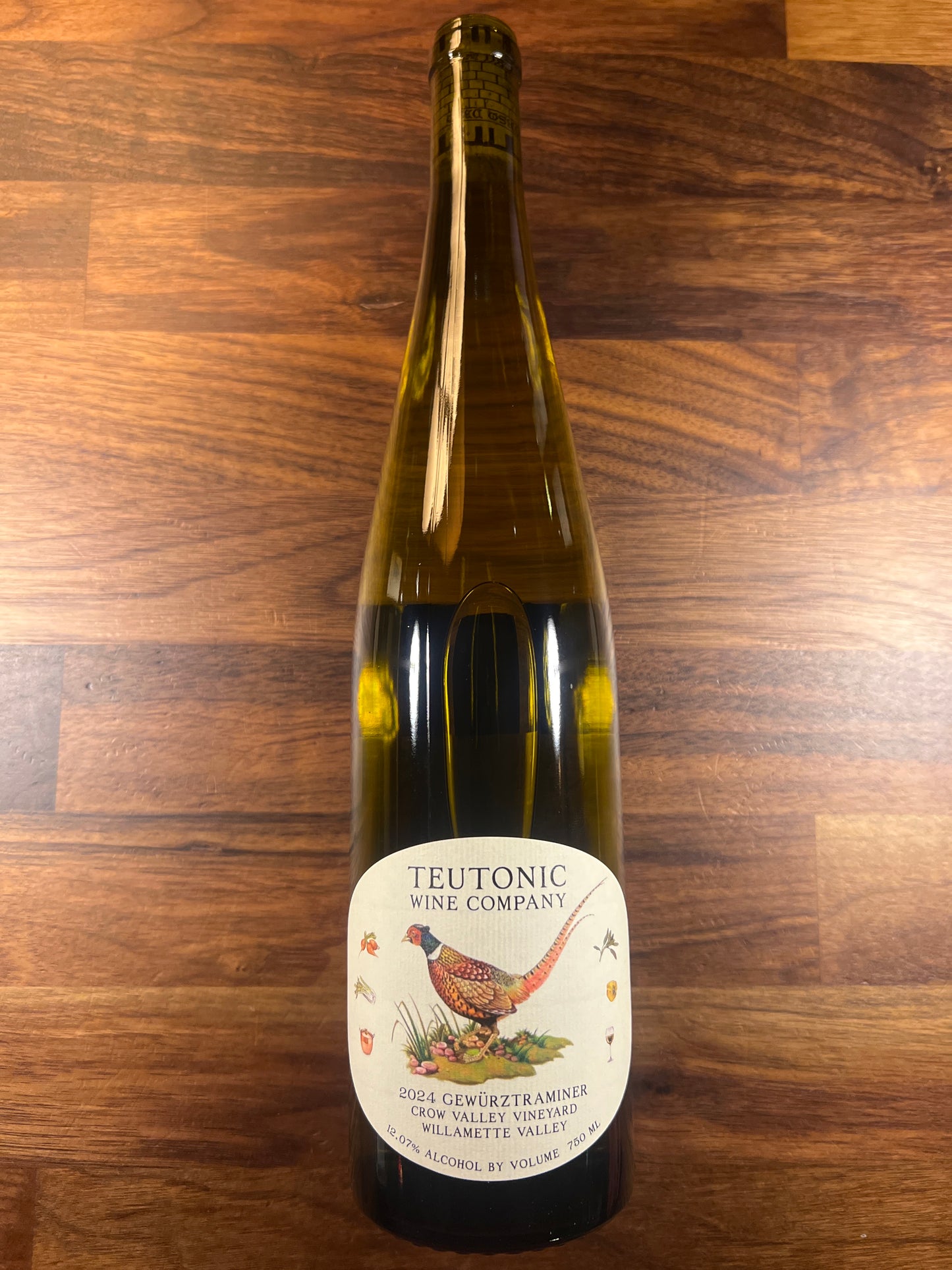 2024 Teutonic Gewürztraminer Crow Valley Vineyard