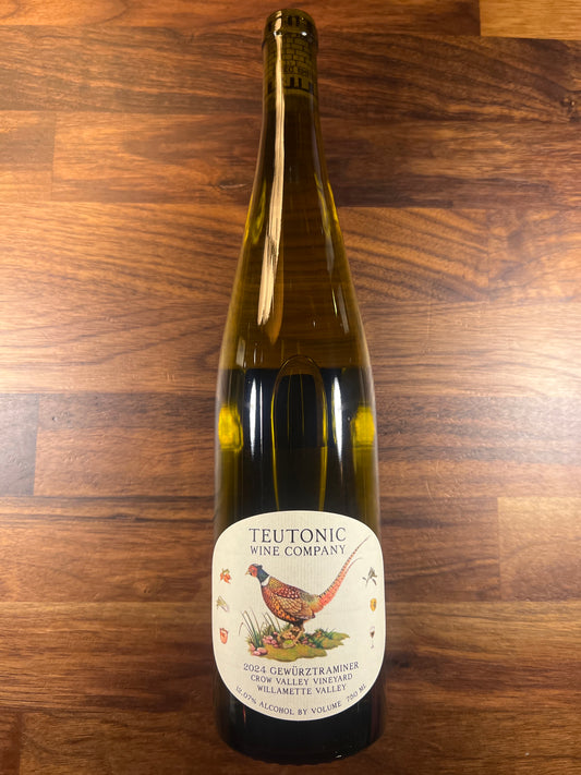 2024 Teutonic Gewürztraminer Crow Valley Vineyard