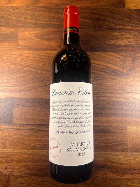 2019 Domaine Eden Cabernet Sauvignon, Santa Cruz Mountains