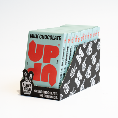 UP-UP Chocolate [No duties when shipping to US!] - Original Milk Chocolate Bar 120G/4.2OZ