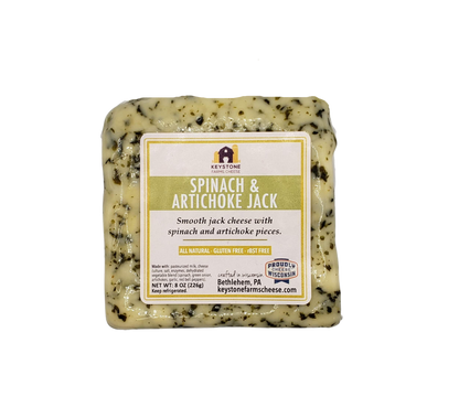 Keystone Farms Cheese - Spinach and Artichoke Jack