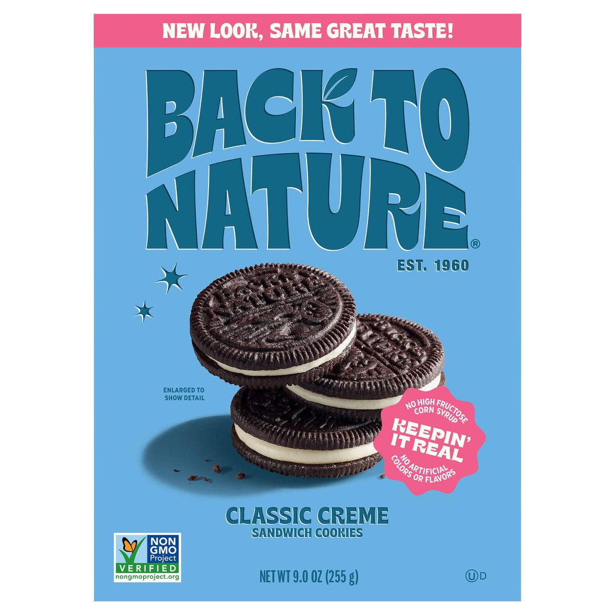 Everyday Supply Co - Back To Nature - Cookies Clsc Cream Sndwch - CS of 6-9 OZ