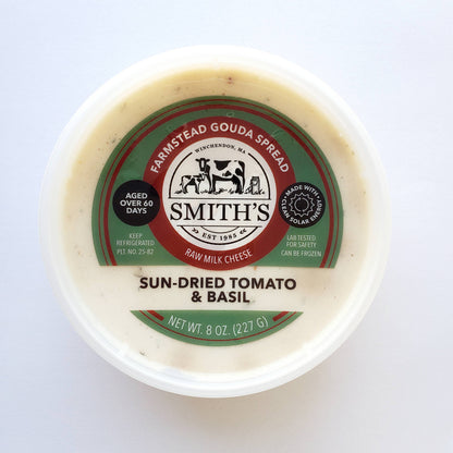Smith's Country Cheese - Gouda Spread: Sun-Dried Tomato & Basil