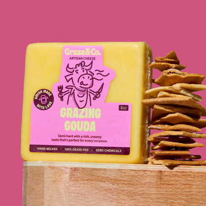 Graze & Co. - Grazing Gouda - 8oz. Artisanal Cheese