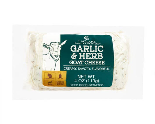 Keystone Farms Cheese - LaClare Garlic & Herb Goat Cheese