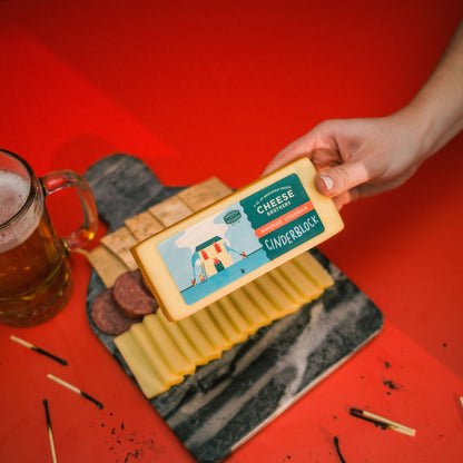 Cheese Brothers - "Cinderblock" Smoked Cheddar