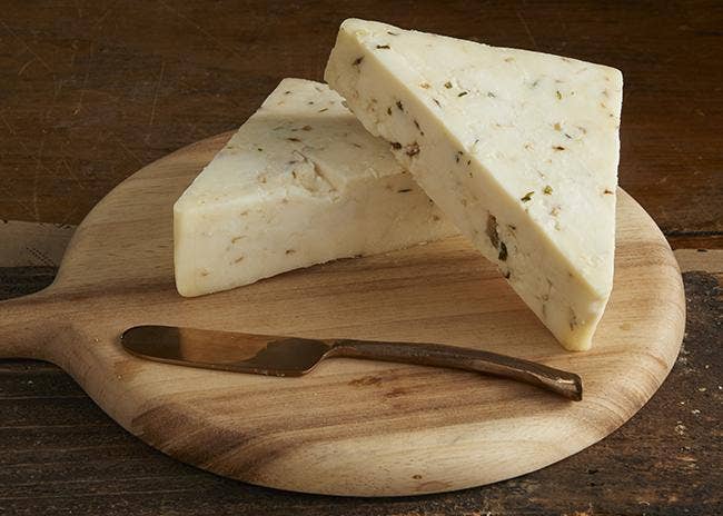 Keystone Farms Cheese - Morel and Leek Jack