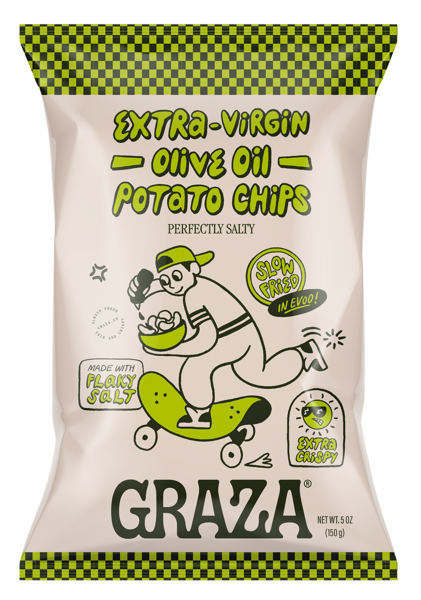 Graza - Graza's Perfectly Salty Chips Fried in EVOO