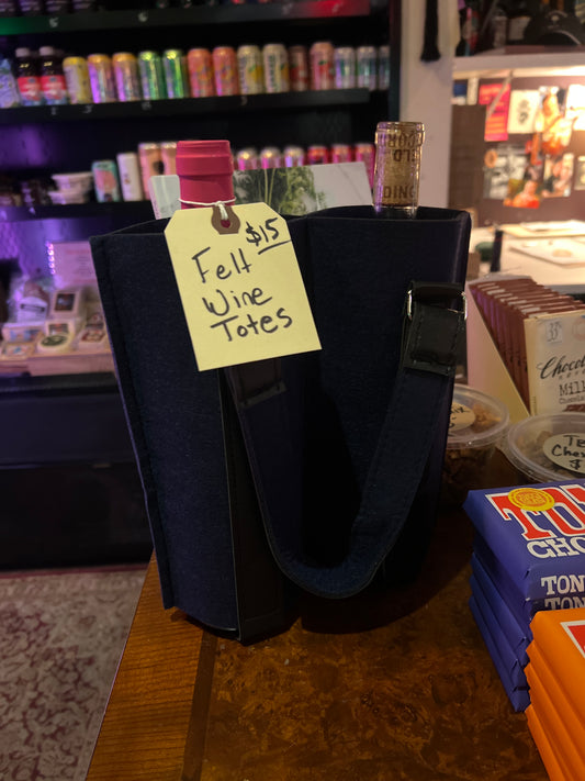 Felt Wine Tote
