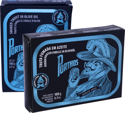 Portugalia Imports - Porthos Smoked Trout in Olive Oil