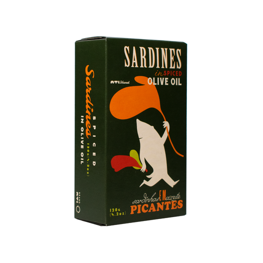 Portugalia Imports - Ati Manel Sardines in Spiced Olive Oil