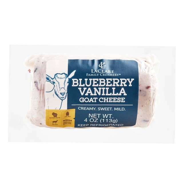 Keystone Farms Cheese - LaClare Blueberry Vanilla Goat Cheese