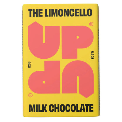 UP-UP Chocolate - UP-UP - Limoncello Milk Chocolate Bar - 120g