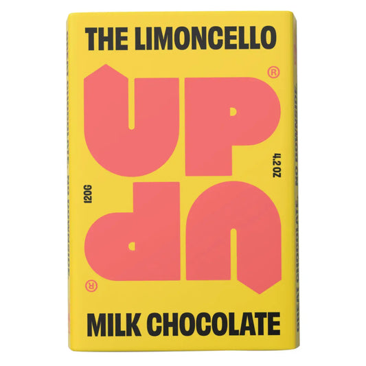 UP-UP Chocolate - UP-UP - Limoncello Milk Chocolate Bar - 120g