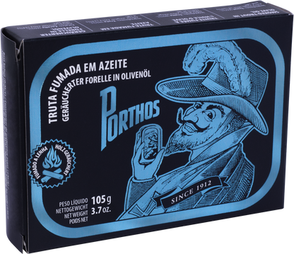Portugalia Imports - Porthos Smoked Trout in Olive Oil