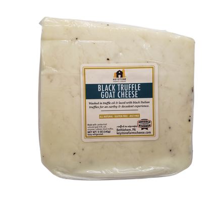 Keystone Farms Cheese - Black Truffle Goat