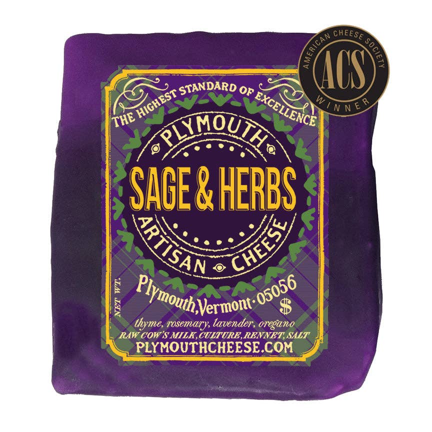 Plymouth Cheese - Sage & Herb Cheddar