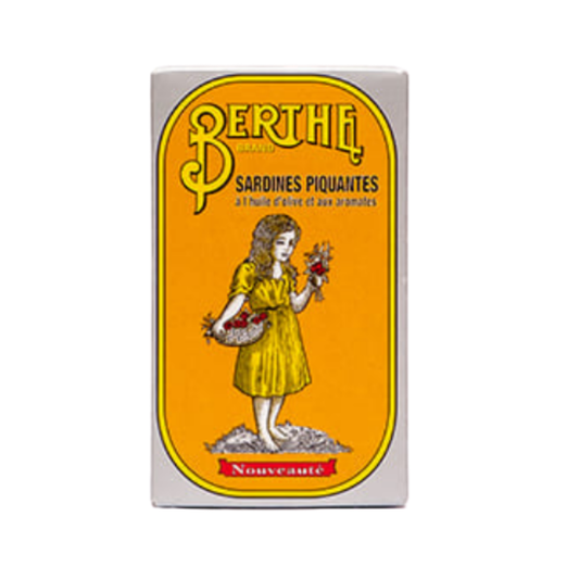 Portugalia Imports - Berthe Spiced Sardines in Olive Oil with Pickles