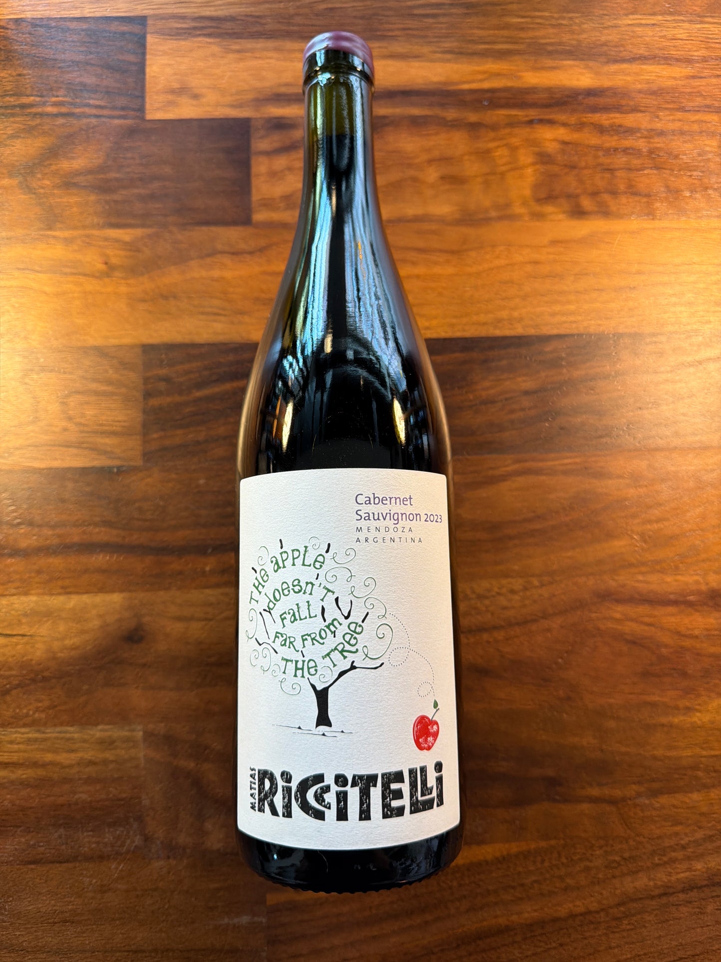 2023 Riccitelli Apple Doesn’t Fall Far From the Tree Cabernet Sauvignon