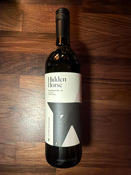 NV Hidden Horse Red Blend