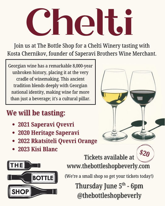 Chelti Tasting