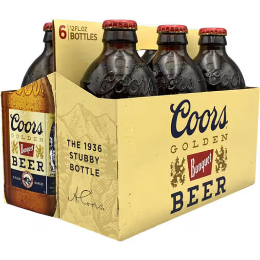 Coors Banquet Six Pack
