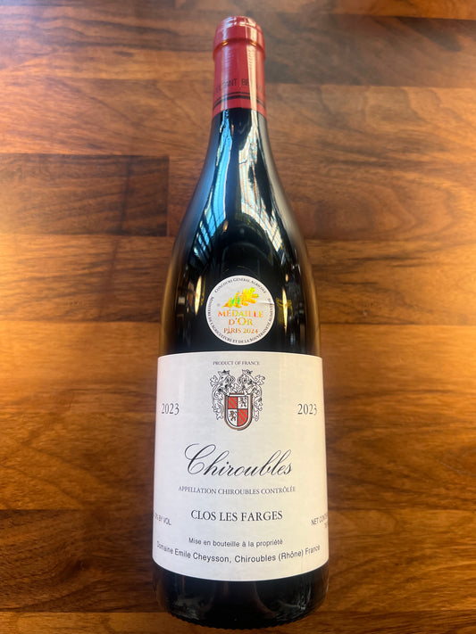 2023 Domaine Cheysson Clos Les Farges Chiroubles Beaujolais Rouge