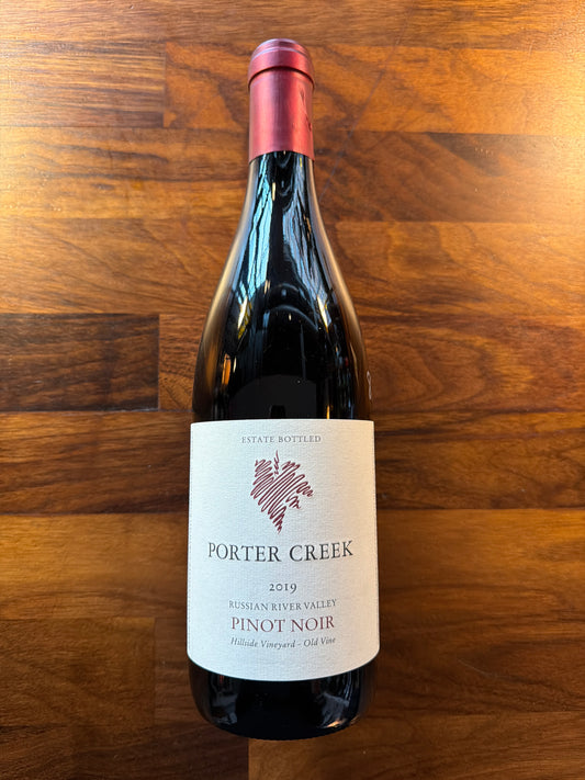 2019 Porter Creek Hillside Vineyard Pinot Noir