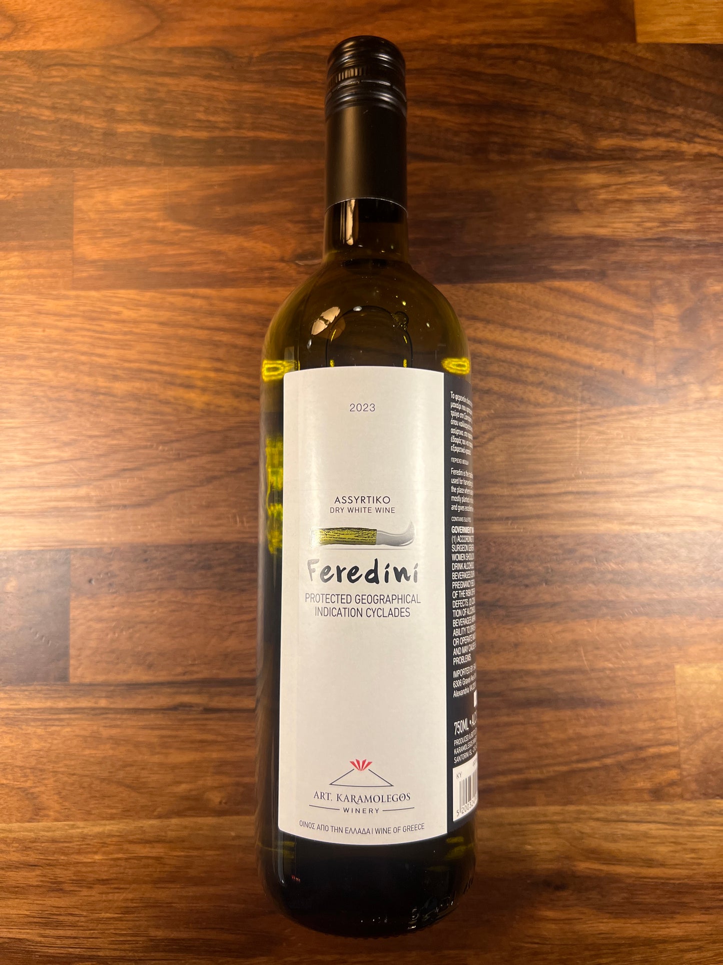 2023 Karamolegos Feredini Assyrtiko